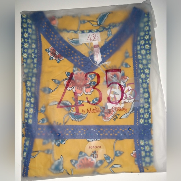 Matilda Jane Choose Your Own Path Flower Power Dress NWT - Picture 2 of 6